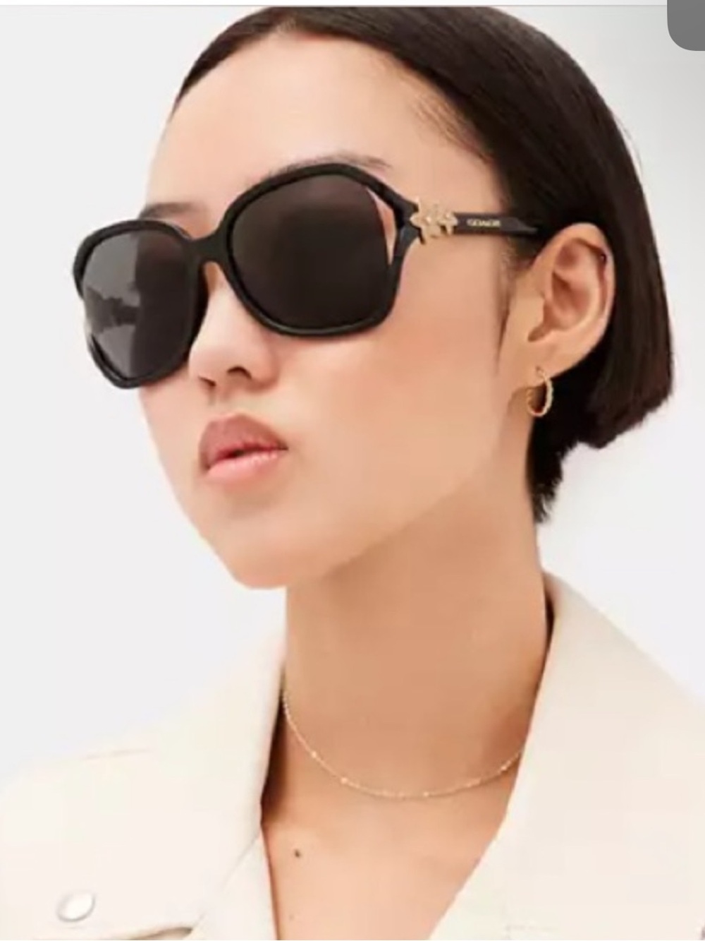 COACH Integration Flower Sunglasses #L1033